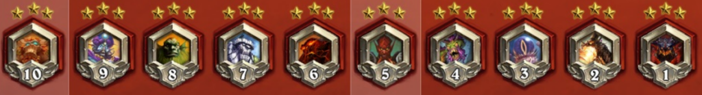 hearthstone ranking system platinum